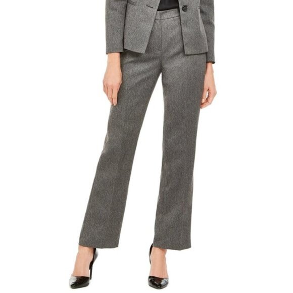 🎁Le Suit Petite Herringbone Pants - Picture 1 of 7